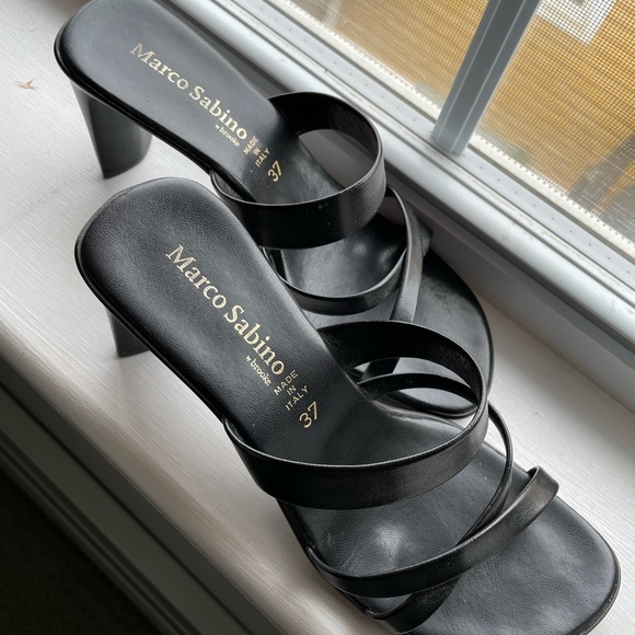 Italian Sandals by Marco Sabino, size 37EU - Picture 2 of 5